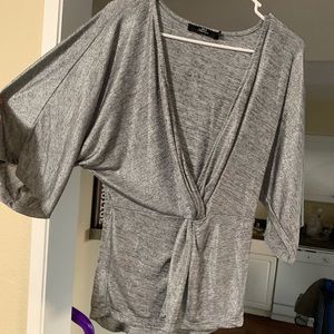 BKE Boutique Metallic Top